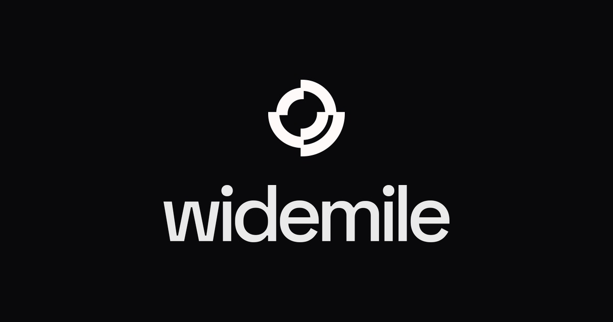 Widemile screenshot